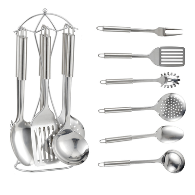 Sustainable 9 PCS Nylon Kitchen Tool Set for Cooking Heat Resistant up to 210 Degrees