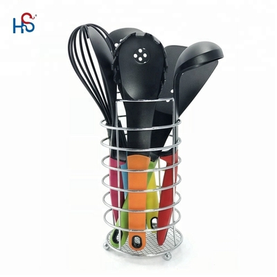 7 Pcs Non-stick Utensils Set with Heat Resistant Silicone Cooking Tools and TPR Handle