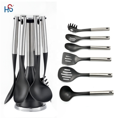 ODM or OEM Accepted 7-Piece Nylon Kitchen Cooking Set for Sustainable and Cooking