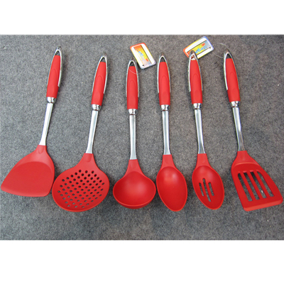 6650C Household Kitchen Utensils Baking Utensil Set with Convenient Stand