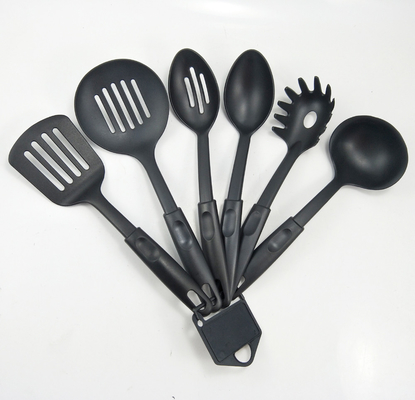 Multifunction 6 Piece Food Grade Nylon Customized Logo Serving Kitchen Utensils Set
