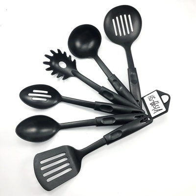 Multifunction 6 Piece Food Grade Nylon Customized Logo Serving Kitchen Utensils Set