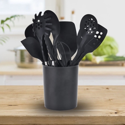 9/10/11/12pcs Heat Resistant BPA Free Silicone Kitchen Tools Spatula Set ANY Color