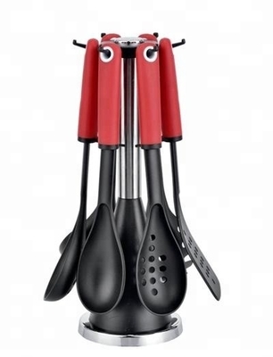 PA66 Plastic Multifunction 6 Piece Food Grade Cooking Tools Set for Serving and Cooking