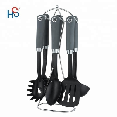 7pcs Kitchen Tool Set Nylon Chinese Kitchen Utensils Tools with Customized Color
