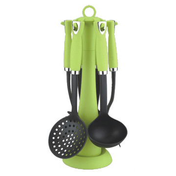 Kitchen Utensils Set for Home and House Cooking Tools Gadgets Nylon Kitchen Accessories