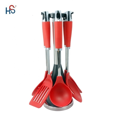 Sustainable Plastic PA66 Cooking Spoons Set for Kitchen Non Stick Cookware and Gadgets