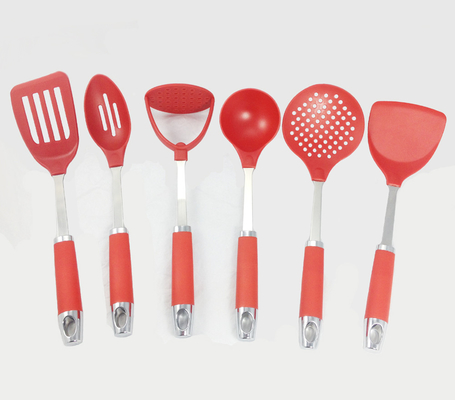 Sustainable Plastic PA66 Cooking Spoons Set for Kitchen Non Stick Cookware and Gadgets