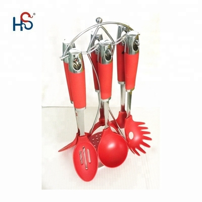 Sustainable Plastic PA66 Cooking Spoons Set for Kitchen Non Stick Cookware and Gadgets