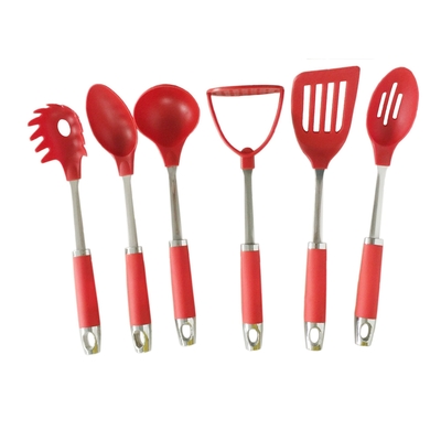 Sustainable Plastic PA66 Cooking Spoons Set for Kitchen Non Stick Cookware and Gadgets