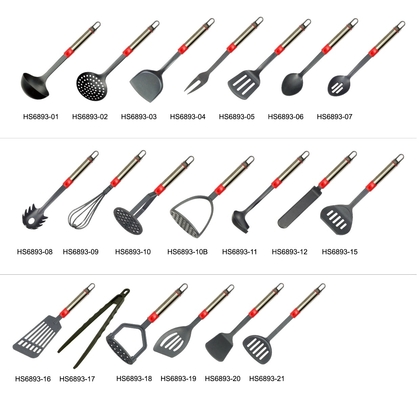 2023 Kitchen Utensils Nylon Utensil Sets for Professional Cooking
