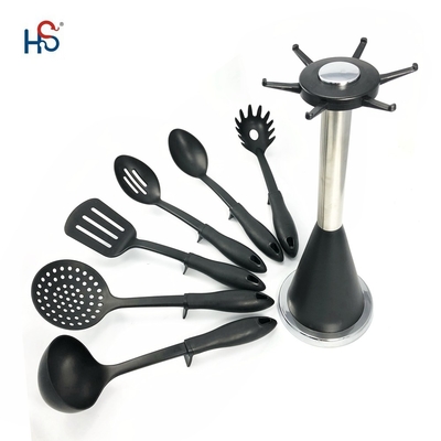 Cookking Nylon Plastic Colorful Kitchen Utensils Set for Home Kitchen Appliances