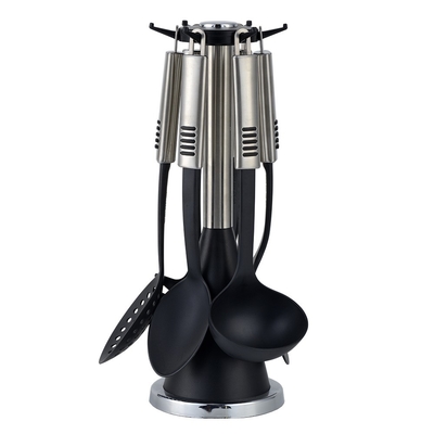 Home Kitchen Cooking Utensils Set with Nonstick Coating and High Temperature Resistance