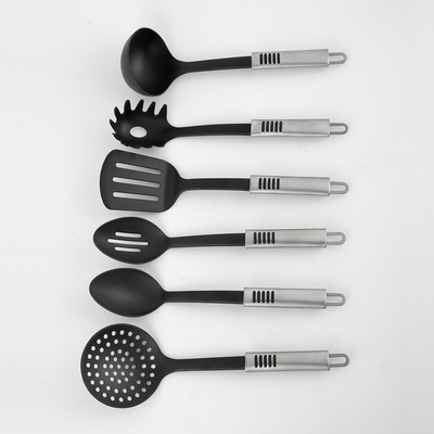 Home Kitchen Cooking Utensils Set with Nonstick Coating and High Temperature Resistance