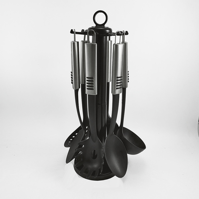 Home Kitchen Cooking Utensils Set with Nonstick Coating and High Temperature Resistance