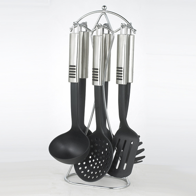Home Kitchen Cooking Utensils Set with Nonstick Coating and High Temperature Resistance