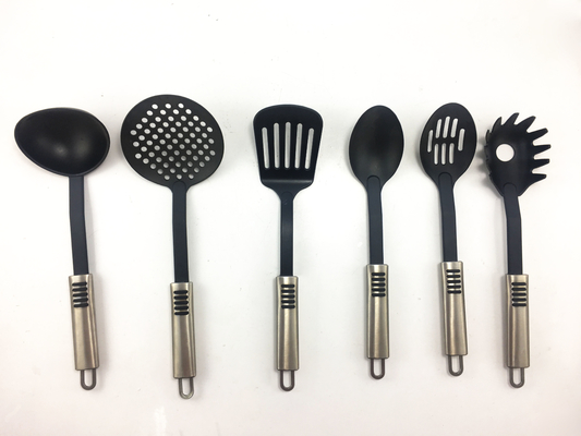 Home Kitchen Cooking Utensils Set with Nonstick Coating and High Temperature Resistance