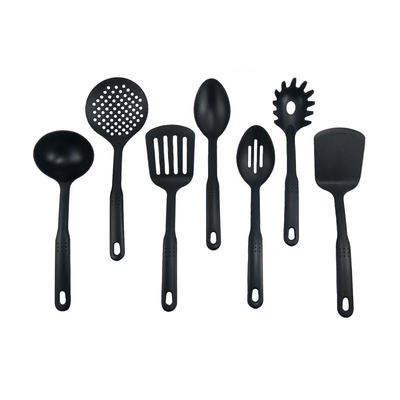 6pcs Nylon Kitchen Tools Set for Salad Spoon Production and Green Kitchen Table Tools