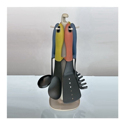 6-Piece Classical Cooking Tools Colour Cookware Baking Utensil Set Professional Grade