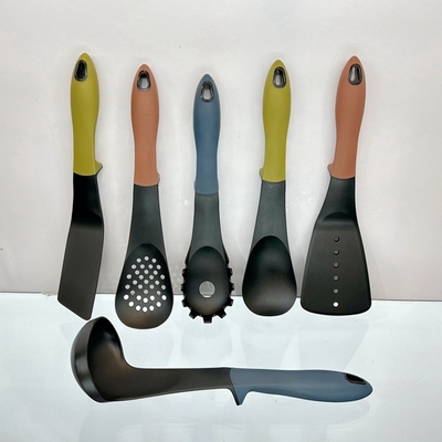 6-Piece Classical Cooking Tools Colour Cookware Baking Utensil Set Professional Grade