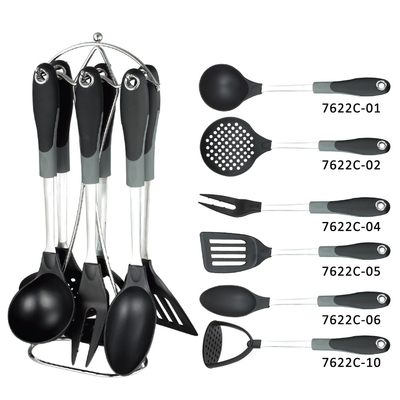 Flexible Kitchen Utensils Set for Any Color Kitchen and Design Heat Resistant Utensils