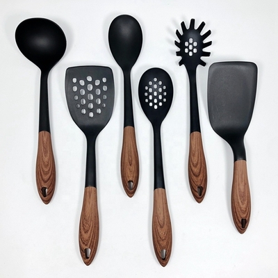Non-stick Cookware Utensils Set of 6 with Heat Resistant Spatula/Ladle/Slotted Turner