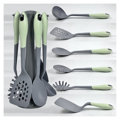 Best Kitchen Utensil Set 7PCS Sustainable Nylon and Customized Cocina Utensilios