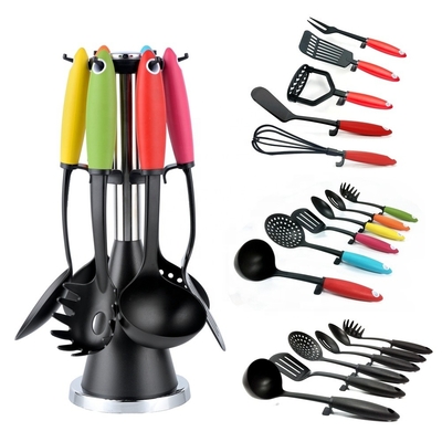 Nylon Kitchen Utensil Sets for Home Cooking Spoons Turner Skimmer Spatula Pasta Server