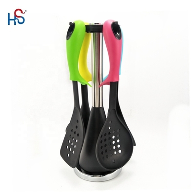 Compact and Sustainable Nylon Kitchen Utensil Set for Eco-Friendly Cooking Experienc