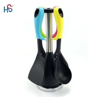 Compact and Sustainable Nylon Kitchen Utensil Set for Eco-Friendly Cooking Experienc