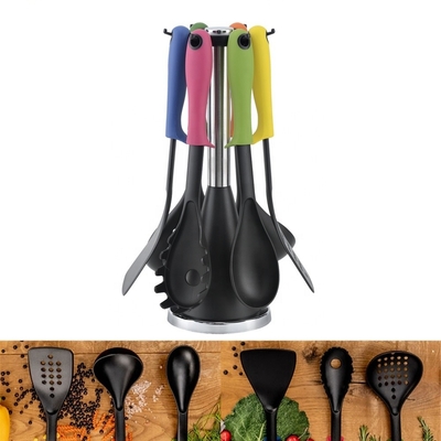 Haisheng 7pcs Cookware Set Including Nylon Kitchenware Utensil Sets for Kitchen Wares