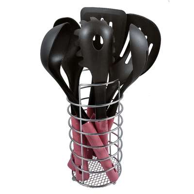 Colorful Handle Kitchen Utensil Set 7 Pieces for Sustainable and Eco-Friendly Cooking
