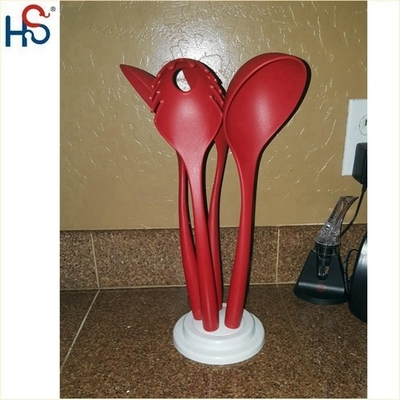 Silk Printing Logo Kitchen Utensil Set Durable Nylon 8-Piece Kitchen Cooking Utensils