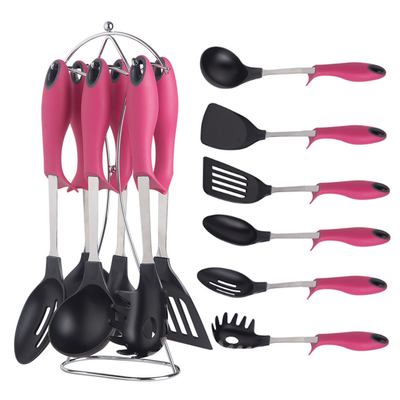 Create Your Dream Kitchen with 7-Piece Nylon Utensil Set Heat Resistant and Versatile