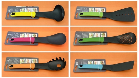 Colorful Nylon Kitchen Utensils and Appliances in Any Color for Non-stick Cooking