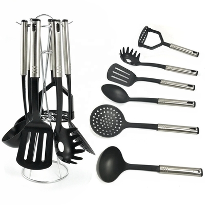 Kitchen Tools and Equipment Nonstick Nylon Cooking Utensil Set with Utensils Type