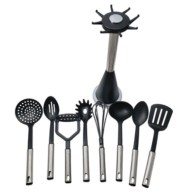 Kitchen Tools and Equipment Nonstick Nylon Cooking Utensil Set with Utensils Type