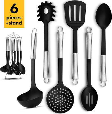 Cookware Sets Utensilios De Cocina De Plstico Heat-Resistant Nylon Kitchen Tool