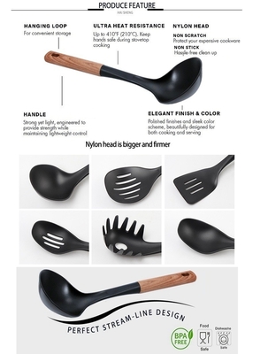 Sustainable Baking Utensils Set Kitchen Accessories Cooking Ware Sets Utensil Eco-Friendly