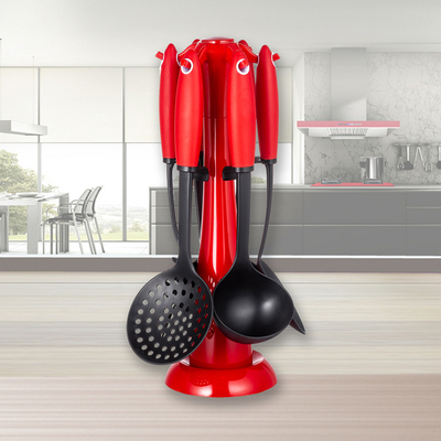 210pcs Kitchen Utensil Set with Heat-resistant Nylon Material Beautiful Cooking Tools