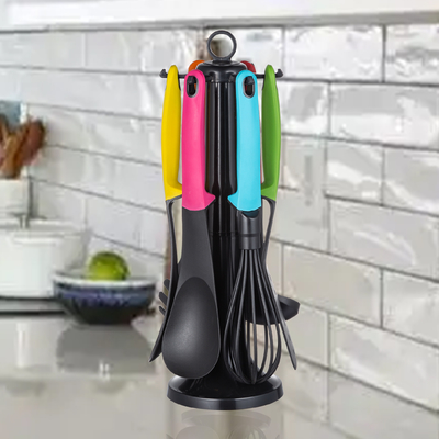 Cookware Sets Compact Nesting Nylon Kitchen Utensil Set Eco Friendly Kitchen Gadgets