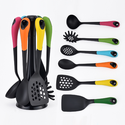 Kitchen Utensils Soup Ladle Skimmer Turner Spoon Spaghetti Server Whisk Masher Cookware Sets