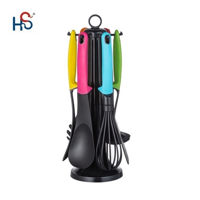 Compact Nesting Nylon Kitchen Utensil Set Eco Friendly Cookware Sets for Your Kitchen