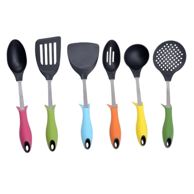 Sustainable Rotating Stand Kitchen Gadgets Nylon Kitchen Utensils Set with Performance